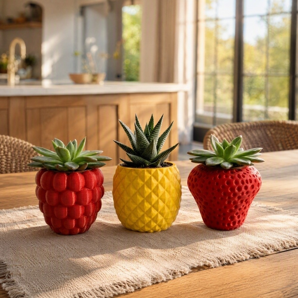 Maceta de Plástico para Frutas - Echeveria Succulent reseña y precio